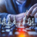a-man-play-chess